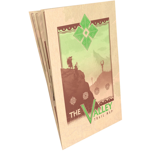 3!EBR004 Earthborne Rangers Card Game: Valley Trail Map published by Earthborne Games