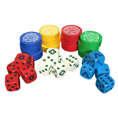 3!EBR005 Earthborne Rangers Card Game: Deluxe Wooden Tokens published by Earthborne Games