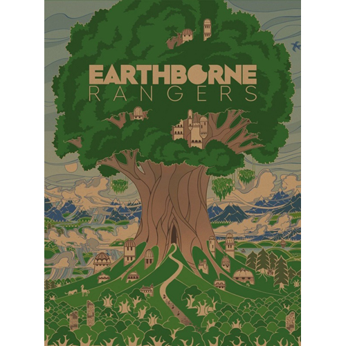 3!EBR009 Earthborne Rangers Card Game: World Of Earthborne Rangers Hardback published by Earthborne Games