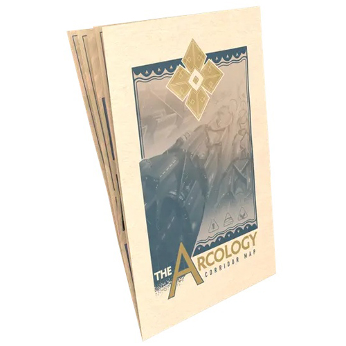 3!EBR023 Earthborne Rangers Card Game: Arcology Corridor Map published by Earthborne Games
