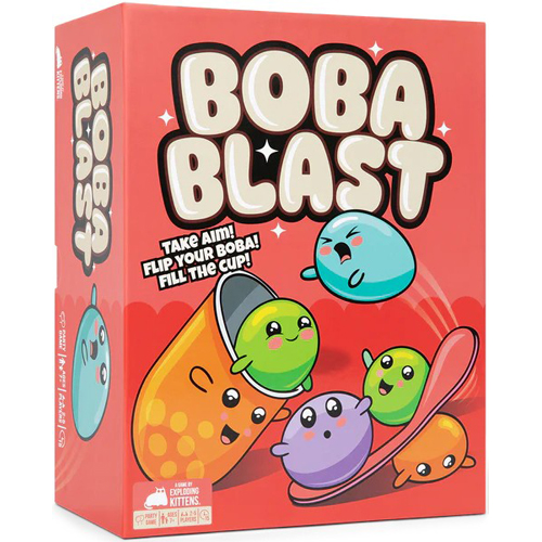 2!EKBOBACORE3 Boba Blast Board Game published by Exploding Kittens