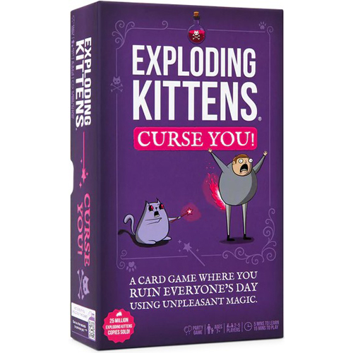 3!EKGCURSE3 Exploding Kittens Card Game: Curse You! published by Exploding Kittens
