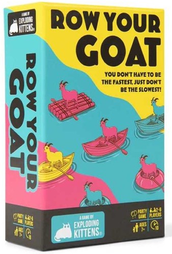 2!EKPRYGLG4 Row Your Goat Card Game published by Exploding Kittens
