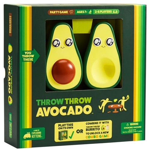 EKTTACORE1 Throw Throw Avocado Card Game published by Exploding Kittens