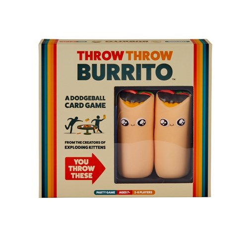 EKTTBOE Throw Throw Burrito Card Game published by Exploding Kittens