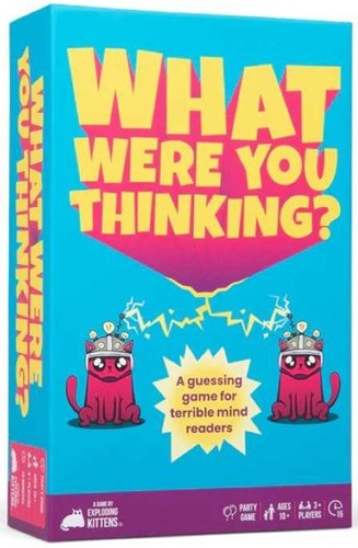EKWWYTCORE4 What Were You Thinking? Card Game published by Exploding Kittens