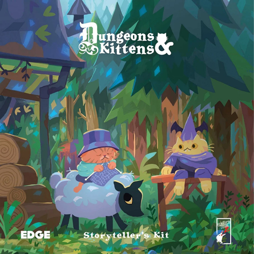 1!ESDAK03EN Dungeons And Kittens RPG: Storyteller's Kit published by Edge Entertainment Studio
