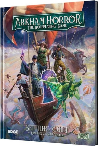 3!ESDPSAH05EN Arkham Horror RPG: Dreams Of Kingsport published by Edge Entertainment Studio