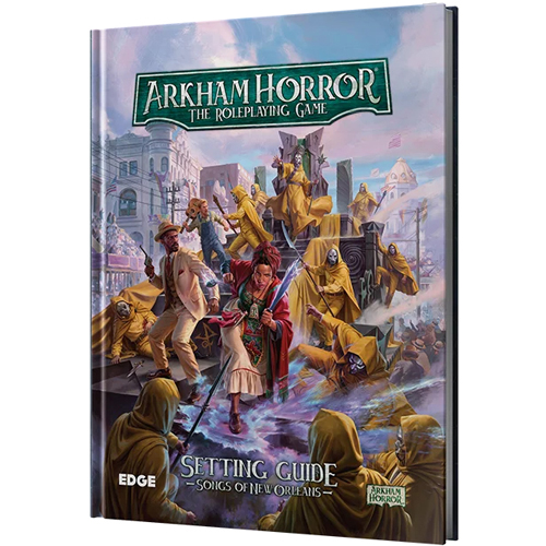 2!ESDPSAH08EN Arkham Horror RPG: Songs Of New Orleans published by Edge Entertainment Studio