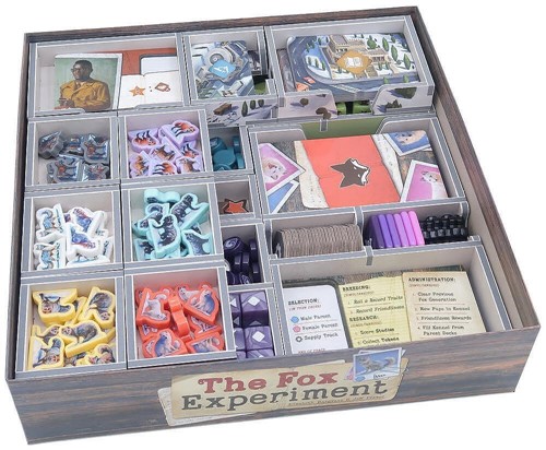 FDSFOXE Fox Experiment Colour Insert published by Folded Space
