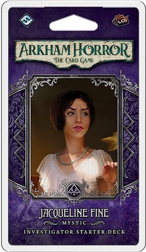 FFGAHC50 Arkham Horror LCG: Jacqueline Fine Investigator Starter Deck published by Fantasy Flight Games