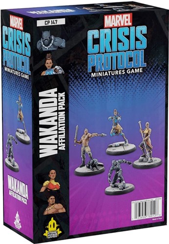 Marvel Crisis Protocol Miniatures Game: Wakanda Affiliation Pack