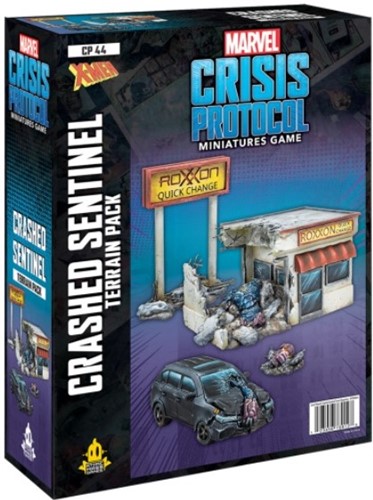 FFGCP44 Marvel Crisis Protocol Miniatures Game: Crashed Sentinel Terrain Pack published by Atomic Mass Games