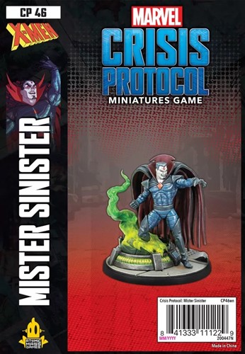 FFGCP46 Marvel Crisis Protocol Miniatures Game: Mr Sinister Expansion published by Atomic Mass Games