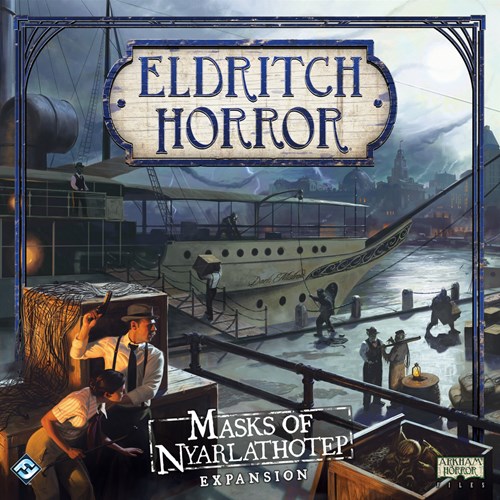 2!FFGEH09 Eldritch Horror Board Game: Masks Of Nyarlathotep Expansion published by Fantasy Flight Games