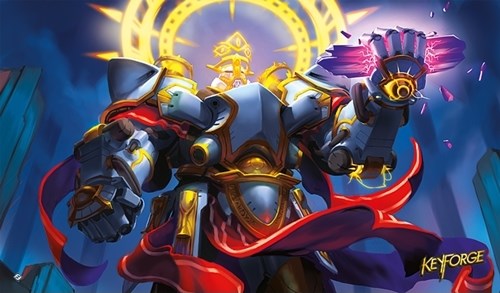 2!FFGKFS13 Keyforge Card Game: Grim Resolve Playmat published by Fantasy Flight Games