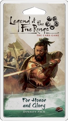 2!FFGL5C03 Legend Of The Five Rings LCG: For Honor And Glory Dynasty Pack published by Fantasy Flight Games
