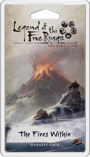 2!FFGL5C11 Legend Of The Five Rings LCG: The Fires Within Dynasty Pack published by Fantasy Flight Games