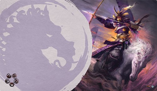 2!FFGL5S13 Legend Of The Five Rings LCG: Mistress Of The Five Winds Playmat published by Fantasy Flight Games