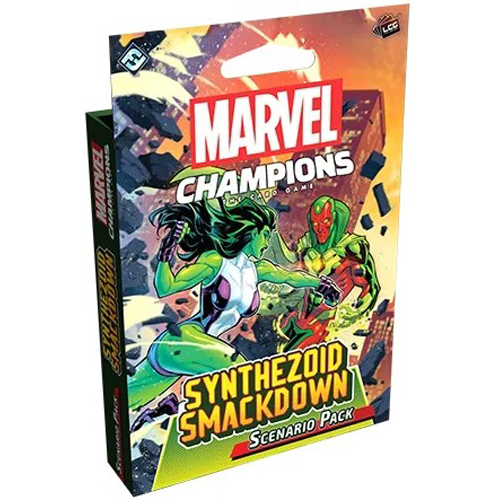 2!FFGMC57 Marvel Champions LCG: Synthezoid Smackdown Scenario Pack published by Fantasy Flight Games
