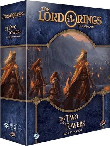 FFGMEC112 The Lord Of The Rings LCG: The Two Towers Saga Expansion published by Fantasy Flight Games