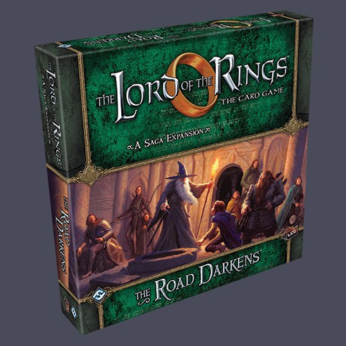 FFGMEC34 The Lord Of The Rings LCG: The Road Darkens Expansion published by Fantasy Flight Games