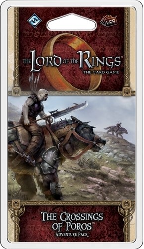 FFGMEC61 The Lord Of The Rings LCG: The Crossings Of Poros Adventure Pack published by Fantasy Flight Games