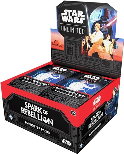 2!FFGSWH0102 Star Wars: Unlimited Spark Of Rebellion Booster Display published by Fantasy Flight Games