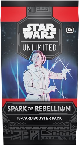 2!FFGSWH0102S Star Wars: Unlimited Spark Of Rebellion Booster Pack published by Fantasy Flight Games