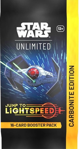 2!FFGSWH0406S Star Wars: Unlimited Jump To Lightspeed Carbonite Collector Booster Pack published by Fantasy Flight Games