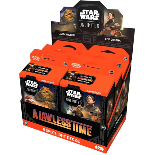 FFGSWH0710 Star Wars: Unlimited A Lawless Time Spotlight Deck Display published by Fantasy Flight Games