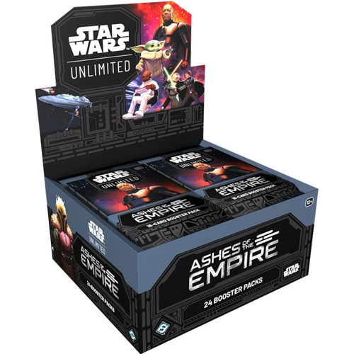 2!FFGSWH0802 Star Wars: Unlimited Ashes Of The Empire Booster Display published by Fantasy Flight Games