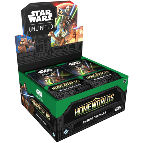 2!FFGSWH0902 Star Wars: Unlimited Homeworlds Booster Display published by Fantasy Flight Games