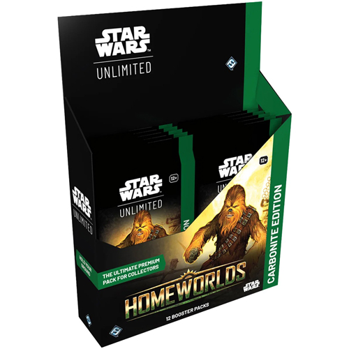 2!FFGSWH0906 Star Wars: Unlimited Homeworlds Carbonite Booster Display published by Fantasy Flight Games