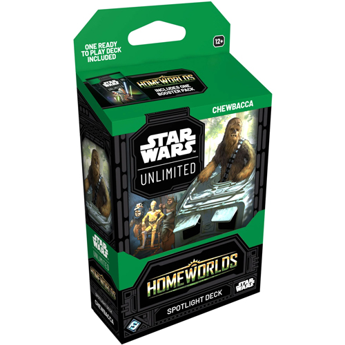 2!FFGSWH0910S2 Star Wars: Unlimited Homeworlds Chewbacca Spotlight Deck published by Fantasy Flight Games