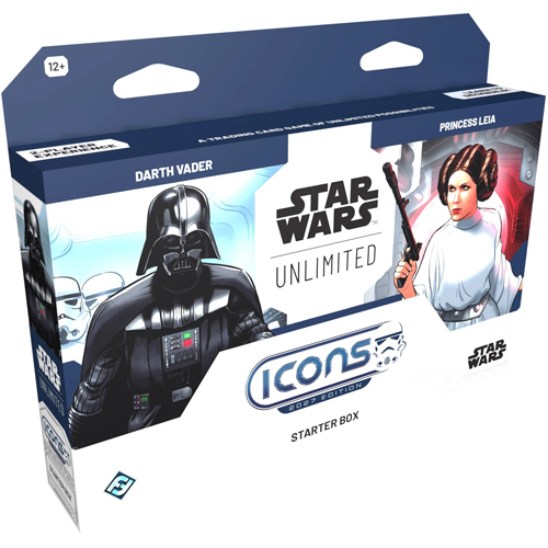2!FFGSWHA018 Star Wars: Unlimited Icons 2027 Starter Set published by Fantasy Flight Games
