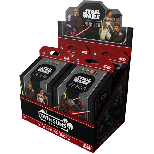 2!FFGSWHA024 Star Wars: Unlimited Twin Suns Deck Display published by Fantasy Flight Games