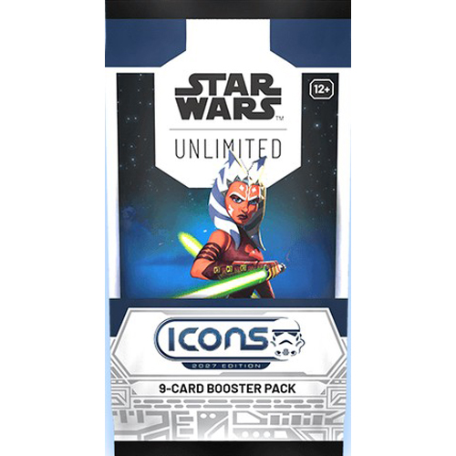 2!FFGSWHA027S Star Wars: Unlimited Icons 2027 Booster Pack published by Fantasy Flight Games