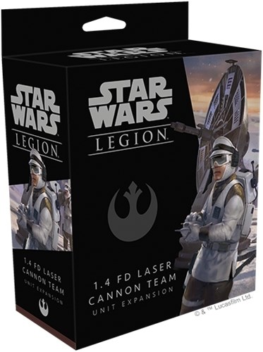 FFGSWL14 Star Wars Legion: 1.4 FD Laser Cannon Team Unit Expansion published by Fantasy Flight Games