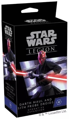 FFGSWL76 Star Wars Legion: Darth Maul And Sith Probe Droids Operative Expansion published by Fantasy Flight Games