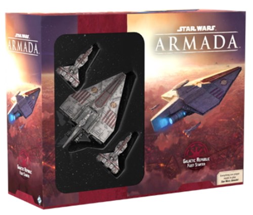 FFGSWM34 Star Wars Armada: Galactic Republic Fleet Starter published by Fantasy Flight Games