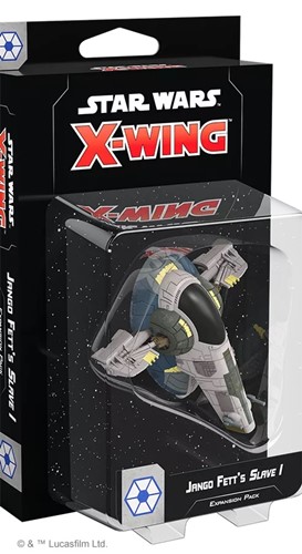 FFGSWZ82 Star Wars X-Wing 2nd Edition: Jango Fett's Slave I Expansion Pack published by Fantasy Flight Games