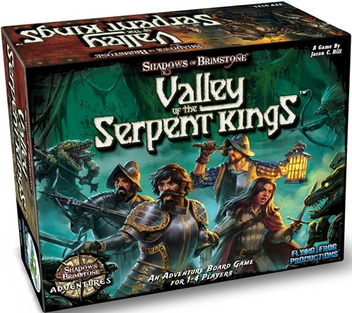 FFP0721 Shadows Of Brimstone Board Game: Valley Of The Serpent Kings Adventure Set published by Flying Frog Productions