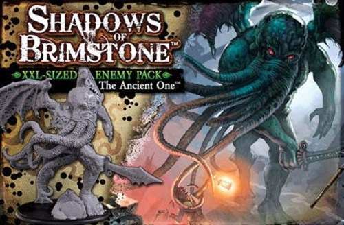 FFP07DE08 Shadows Of Brimstone Board Game: The Ancient One XXL Deluxe Enemy Pack published by Flying Frog Productions