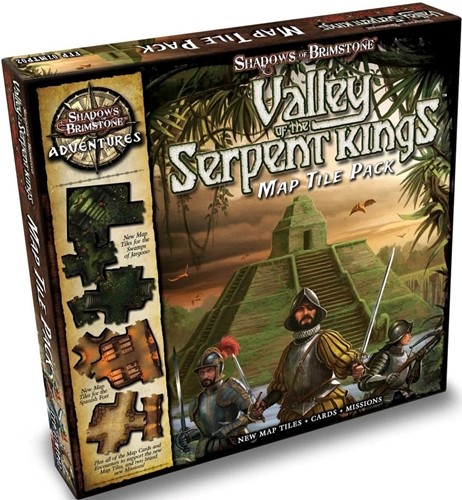 Shadows Of Brimstone Board Game: Valley Of The Serpent Kings Map Tile Pack
