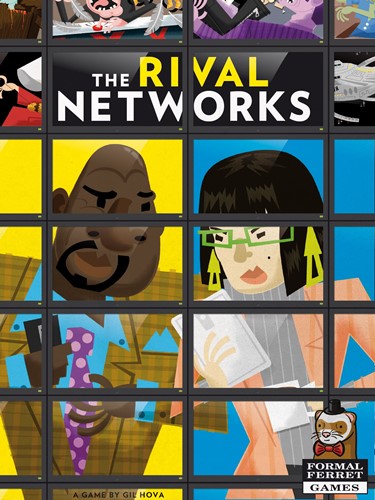 2!FFTNETW08 The Rival Networks Board Game published by Formal Ferret Games