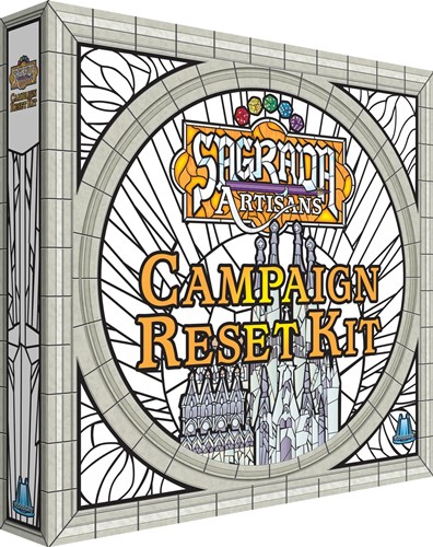 2!FGGSARCRK Sagrada Dice Game: Artisans Legacy Game: Campaign Reset Kit published by Floodgate Games