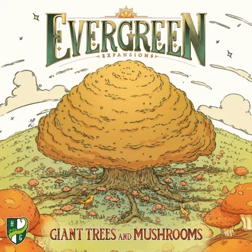 2!FLAHG225 Evergreen Board Game: Giant Trees And Mushrooms Expansion published by Horrible Games