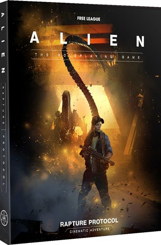 3!FLFALE018 Alien RPG: Rapture Protocol published by Free League Publishing