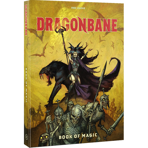 1!FLFDGB021 Dragonbane RPG: Book Of Magic published by Free League Publishing